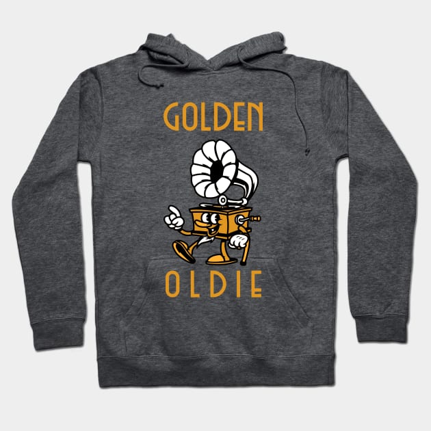 Golden Oldie Hoodie by TJWDraws